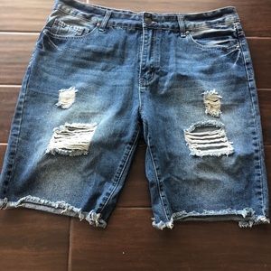 Men’s jean shorts